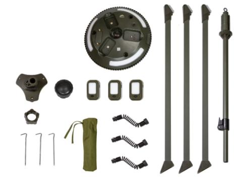 UFO Solar Light Light Pods &amp; Speaker - Camping Light Overland Vehicle Systems