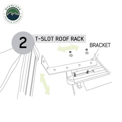 Nomadic 270 LTE Passenger Side 270 Degree Awning Overland Vehicle Systems