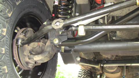 Jeep Adjustable Front Trackbar W/Drop Bracket 1984-2001 XJ/ZJ Clayton Off Road