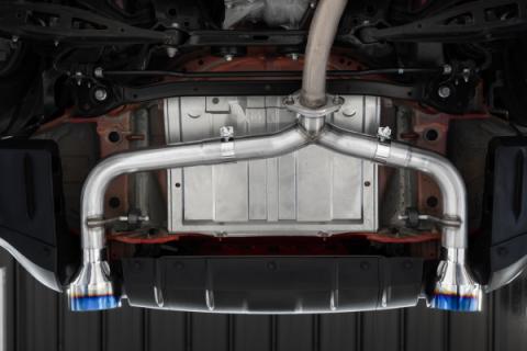 22-Up Subaru BRZ and 22-Up Toyota GR86 2.4L T304 Stainless Steel 2.5 Inch Axle-Back Dual Split Rear with Burnt End Tips MBRP