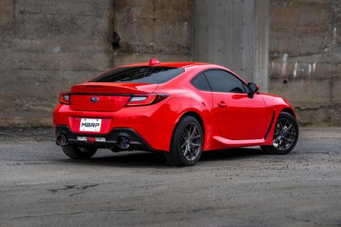 22-Up Subaru BRZ and 22-Up Toyota GR86 2.4L T304 Stainless Steel 2.5 Inch Axle-Back Dual Split Rear with Burnt End Tips MBRP