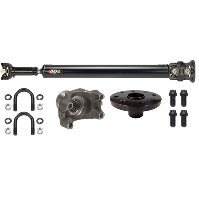 Jeep JL Rear Driveshaft 2018-Up Jeep Wrangler JL Sport Hybrid Electric 2.0L Turbo Heavy Duty 1350 Double Cardan Rear Driveshaft with Double Cardan Joint, 4 Door Automatic Transmission Reel Driveline