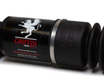 Jeep Steering Attenuator Upgrade for XD Drag Links Griffin XD For 07-24 Wrangler JK/JL, Gladiator Black Bellow Steer Smarts