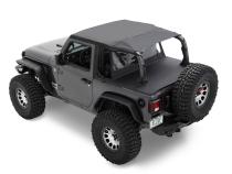 Standard Windjammer For Jeep 2007-2018 Wrangler JK 4 Door Black Diamond Bestop