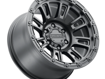 Aluminum Wheels 17x8 Compass 956B Satin Black 30 Offset 5 on 110 Bolt Pattern 72.62 Bore Raceline