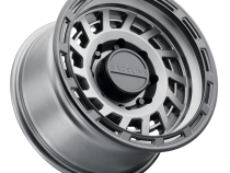 Aluminum Wheels 17x9 Halo 957GB Gunmetal Gray Black Ring -12 Offset 5 on 127 Bolt Pattern 78.1 Bore Raceline