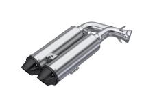 2020-2024 Polaris Sportsman XP 1000S and Scrambler XP 1000 Performance Series 4 Inch Dual Slip-on Exhaust MBRP