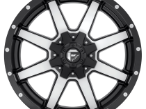 Aluminum Wheels 20X9 Maverick D537 5 On 139.7/5 On 150 Black Machined 110.3 Bore 1 Offset Fuel Off Road Wheels