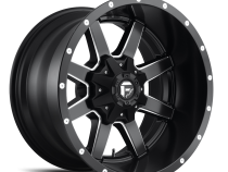 Aluminum Wheels 24X12 Maverick D538 5 On 127/5 On 139.7 Black Milled 87.1 Bore -44 Offset Fuel Off Road Wheels