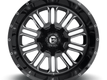 Aluminum Wheels 20X10 Hardline D620 5 On 114.3/5 On 127 Gloss Black/Milled 78.1 Bore -18 Offset Fuel Off Road Wheels