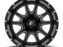 Aluminum Wheels 17X9 Vandal D627 5 On 114.3/5 On 127 Gloss Black/Milled 78.1 Bore 1 Offset Fuel Off Road Wheels
