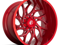 Aluminum Wheels 26X14 Runner D742 5 On 127 Candy Red Milled 71.5 Bore -75 Offset Fuel Off Road Wheels