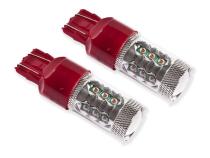 7443 LED Bulb XP80 LED Red Single Diode Dynamics