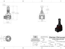 H11/H8/H9 White SL2 LED Bulbs Pair Diode Dynamics