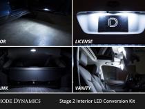 Interior LED Kit for 2007-2014 Chevrolet Suburban, Cool White Stage 2 Diode Dynamics