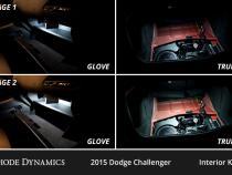 Interior LED Kit for 2015-2023 Dodge Challenger, Cool White Stage 1 Diode Dynamics