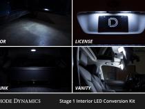 Interior LED Kit for 2003-2009 Toyota 4Runner, Cool White Stage 2 Diode Dynamics