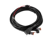 Heavy Duty Dual Output 3-way 4-pin Wiring Harness