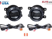 Elite Series Fog Lamps for 2013-2015 Honda Civic Si Sedan Pair Cool White 6000K Diode Dynamics
