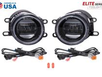 Elite Series Fog Lamps for 2007-2015 Toyota Camry Pair Yellow 3000K Diode Dynamics