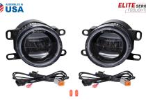 Elite Series Fog Lamps for 2011-2013 Lexus IS250 Pair Yellow 3000K Diode Dynamics
