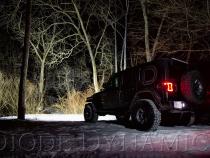 SS30 Bumper Bracket Kit for 2018-2021 Jeep JL Wrangler/Gladiator, Amber Combo Single