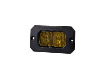 Stage Series 2 Inch LED Pod, Sport Yellow Fog Flush ABL Each