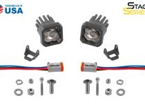 Stage Series C1 LED Pod Sport White Spot Standard RBL Pair Diode Dynamics