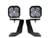 SS3 LED Ditch Light Kit for 2018-2021 Subaru Crosstrek, Sport White Combo Diode Dynamics