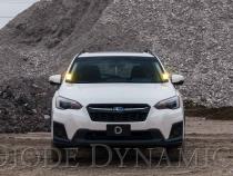 Stage Series 2in LED Ditch Light Kit for 2018-2021 Subaru Crosstrek, Sport Yellow Combo