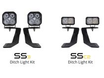 Stage Series 2in LED Ditch Light Kit for 2018-2021 Subaru Crosstrek, Sport Yellow Combo