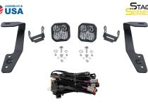 Stage Series 2in LED Ditch Light Kit for 2018-2021 Subaru Crosstrek, Sport Yellow Combo
