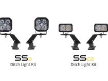 SS3 LED Ditch Light Kit for 2019-2021 Ford Ranger, Sport White Combo Diode Dynamics