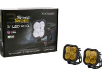 SS3 Sport ABL Yellow Flood Standard Pair Diode Dynamics