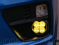 SS3 LED Fog Light Kit for 2010-2014 Subaru Legacy White SAE Fog Pro w/ Backlight Diode Dynamics