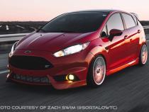 SS3 LED Fog Light Kit for 2014-2019 Ford Fiesta ST Yellow SAE Fog Pro w/ Backlight Diode Dynamics