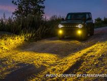 SS3 LED Fog Light Kit for 2021 Ford Bronco (w/ Standard Bumper) Yellow SAE Fog Pro w/ Backlight Diode Dynamics