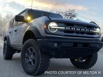 SS3 LED Fog Light Kit for 2021 Ford Bronco (w/ Standard Bumper) Yellow SAE Fog Max w/ Backlight Diode Dynamics