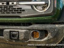 SS3 LED Fog Light Kit for 2021 Ford Bronco (w/ Standard Bumper) Yellow SAE Fog Max w/ Backlight Diode Dynamics