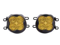 SS3 LED Fog Light Kit for 2008-2015 Lexus RX350 Yellow SAE Fog Pro w/ Backlight Diode Dynamics