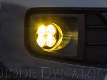 SS3 LED Fog Light Kit for 2011-2014 Lexus IS350 Yellow SAE Fog Max w/ Backlight Diode Dynamics