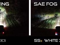 SS3 LED Fog Light Kit for 2011-2014 Lexus IS350 Yellow SAE Fog Max w/ Backlight Diode Dynamics