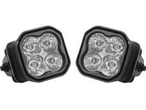 SS3 LED Fog Light Kit for 2017-2021 Ford Super Duty White SAE Fog Sport w/ Backlight Diode Dynamics