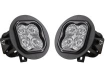 SS3 LED Fog Light Kit for 2005-2011 Toyota Tacoma White SAE Fog Sport w/ Backlight Diode Dynamics