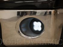 SS3 LED Fog Light Kit for 2007-2013 Toyota Tundra White SAE Fog Pro w/ Backlight Diode Dynamics