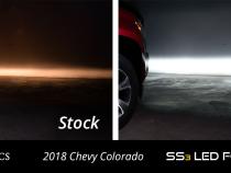 SS3 LED Fog Light Kit for 2007-2013 Chevrolet Avalanche Yellow SAE Fog Pro w/ Backlight Diode Dynamics