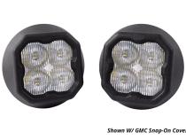 SS3 LED Fog Light Kit for 2007-2013 Chevrolet Avalanche White SAE Fog Max w/ Backlight Diode Dynamics