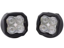 SS3 LED Fog Light Kit for 2007-2013 Chevrolet Avalanche White SAE Fog Max w/ Backlight Diode Dynamics
