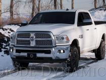SS3 LED Fog Light Kit for 2010-2018 Ram 2500/3500 Yellow SAE Fog Max w/ Backlight Diode Dynamics