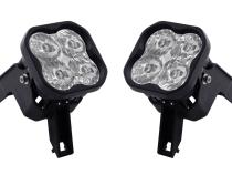SS3 LED Fog Light Kit for 1999-2010 Ford Super Duty F-250/F-350 White SAE Fog Max w/ Backlight Diode Dynamics